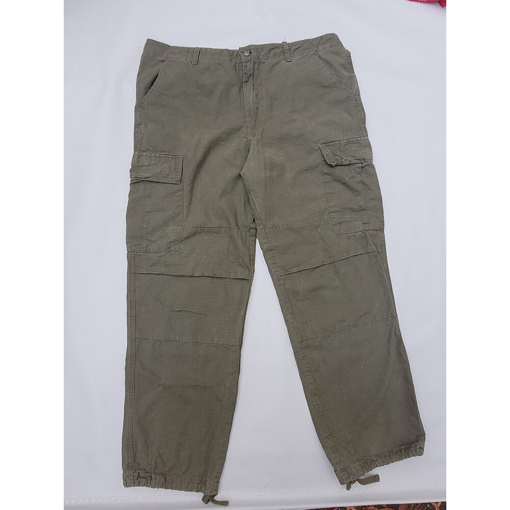 Carhartt WIP Olive Cargo Pants - Picture 3 of 7